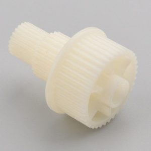 2 spur gear stages + 1 helical gear stage