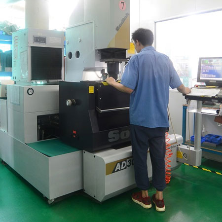 CNC EDM machining center for mold manufacturing cavities and precision electrodes
